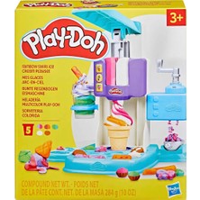 Kaia Life Hasbro Play-Doh Gökkuşağı Girdaplı Dondurma Oyun Seti G0028