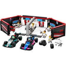 Kaia Life LEGO City F1 Garajı ve Mercedes-Amg ve Alpine Arabaları 60444