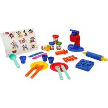 Kaia Life Crafy Mickey Mouse ve Arkadaşları Dondurma Fabrikası Oyun Hamuru Seti 200 G 29 Parça