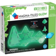 Kaia Life Magna Tiles Glow Gece Parlayan Bloklar 16 Parça