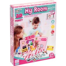 Kaia Life Benim Odam Maket 3 Boyutlu Puzzle