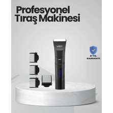 Techora Sale Trendlia Şarjlı Tıraş Makinesi –dijital Ekranlı, Hızlı Şarjlı, Profesyonel Kesim Seti