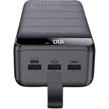 Prativas Çoklu Şarj Girişi 50.000 Mah Taşınabilir Dijital Göstergeli