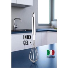 Senka Mey Ithalat® Inox Çelik Çırpıcı Italyan Dizayn 722006