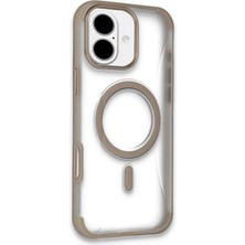 Moresun Buğz Joko  Iphone 16 Hilton Magsafe Kapak - Gold