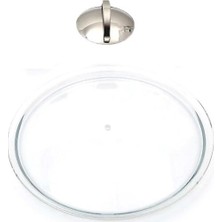 Paşabahçe Tencere ve Tava Için Cam Kapak, 3'lü Set 16-18-20 cm