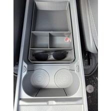 Morpiko Kia Ev3 Süet Kaplı Orta Konsol Düzenleyici