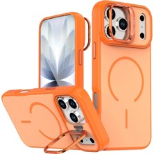 Moresun Buğz Joko  Iphone 17 Pro Flexa Magsafe Kapak - Turuncu