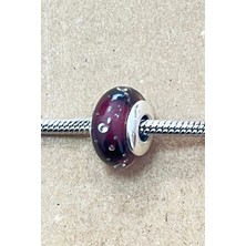 Fubena Dalgacıklı Bordo Murano Charm