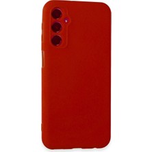 Moresun Buğz Samsung Galaxy M34 5g Kılıf First Silikon - Kırmızı