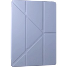 Moresun Buğz Samsung Galaxy X510 Tab S9 Fe 11 Kılıf Kalemlikli Mars Tablet Kılıfı - Lila