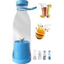 Senka Mey Ithalat® USB Şarjlı Mini Blender 380 ml Taşınabilir Smoothie Yapıcı Pratik Kullanım