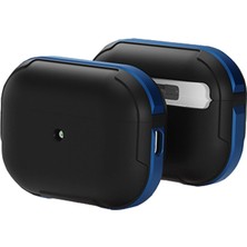 Moresun Buğz Airpods Pro 2 (2.nesil) Mo-A8 Armor Kılıf - Lacivert