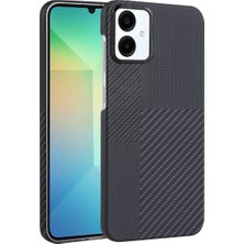 Moresun Buğz Samsung Galaxy A06 Vega Magsafe Kapak - Siyah