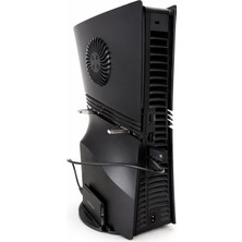 Yapı3D Ps5 Pro CD Dikey Stand – Konsol Sabitleyici Destek Aparatı | Playstation 5 Pro Uyumlu Güvenli