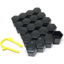 MK Beykoz Bijon Kapağı Sökme Aparatlı 20&AMP;#39LI 17MM Siyah