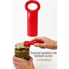 Senka Mey Ithalat® Kavanoz Açacağı Konserve Açacağı -Vakumlu Kapak Açma Aparatı 715704