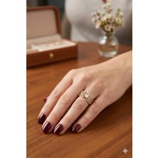 Tılsım Accesories Xupıng Çelik Yüzük Gold 7-Numara