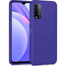 Moresun Buğz Xiaomi Redmi 9t Kılıf Nano Içi Kadife Silikon - Mor