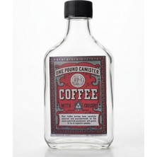 Vermeer Cold Brew Cam Şişe Vintage Retro Tasarım Etiket Kahve Şişesi 2 Adet