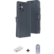 Marsilyan™- iPhone 11 Kılıf Siluet Işık Serisi - Siyah Joko Magic 5d Cam + Sarı Renkli Kamera Lens Koruma Cam