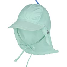 Sterntaler Dino Desenli Boyunluklu Siperli Güneş Koruyuculu Şapka