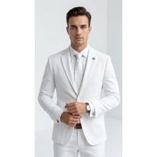 CK093 Erkek Slim Fit Blazer Ceket – Plus Scorpion Tek Düğmeli Spor & Klasik Kombin