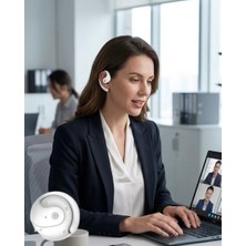 Kanonik Education Bluetooth Kulaklık Çift Mikrofonlu Uzun Kullanım Süreli ve Hızlı Şarj Özellikli