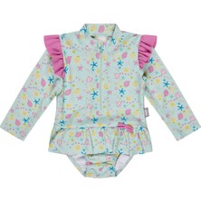 Sterntaler Deniz Canlıları Desenli Güneş Koruyuculu Tshirt Mayo