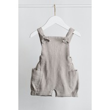 Merli Rose Şile Bezi Şort Salopet