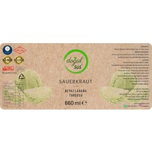 Doğal Sos Dogal Sos Sauerkraut (Fermente Lahana Turşusu)