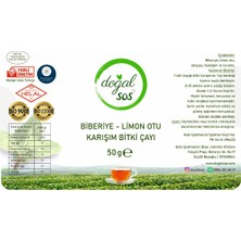 Doğal Sos Dogal Sos Biberiye-Limon Otu Karışım Bitki Çayı