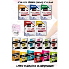 Marka Yayınları Son 5 Yıl Lgs 8. Sınıf Tıpkı Basım Fasikül Çıkmış Sorular ve 6 Branş 12 Kitapçık Deneme 18 Parça