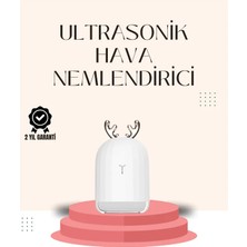 Prativas USB Şarjlı Mini USB Nemlendirici LED Işıklı Masaüstü Cihaz