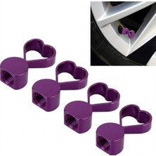 Sibelora Home Kalpli Alüminyum Sibop Kapağı 4&AMP;#39LÜ Set Mor