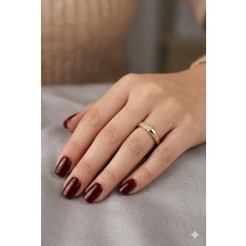 Tılsım Accesories Xupıng Çelik Yüzük Gold 8-Numara