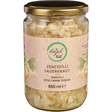 Doğal Sos Dogal Sos Zencefilli Sauerkraut (Zencefilli Lahana Turşusu)