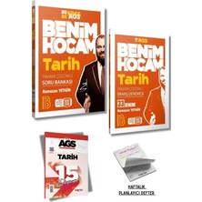 Benim Hocam Yayınları 2026 Kpss Meb Ags Ramazan Yetgin Tarih Soru Bankası ve 33 Deneme Benim Hocam + Fasikül Deneme Marka