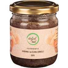 Doğal Sos Dogal Sos Fermente Soğanlı Elma Sirkeli Sos