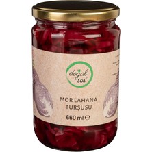 Doğal Sos Dogal Sos Fermente Mor Lahana Turşusu