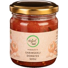 Doğal Sos Dogal Sos Fermente Sarımsaklı Domates Sosu