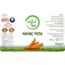 Doğal Sos Dogal Sos Havuç Tozu