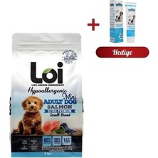 Loi Mini Irk Somonlu Köpek Maması 3 kg