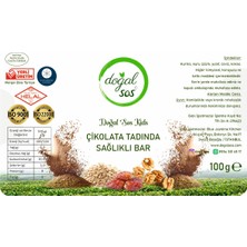Dogal Sos Çikolata Tadında Sağlıklı Bar (Doğal Sos Kids)