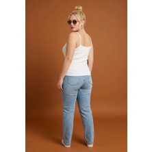 Hies Lastik Askılı Ultra Esnek Likralı Atlet&bluz
