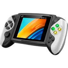 Kanonik Education 620 Oyun Içeren Retro El Oyun Konsolu Şarjlı Büyük Ekran Tv Destekli