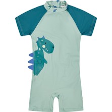 Sterntaler Dino Desenli Güneş Koruyuculu Tulum Mayo