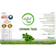 Doğal Sos Dogal Sos Ispanak Tozu