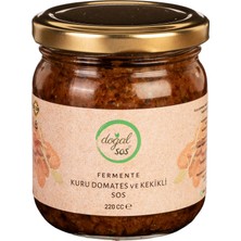 Doğal Sos Dogal Sos Fermente Kuru Domates & Kekikli Sos