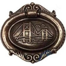 Kanonik Education Dekoratif Zamak Sarkaç - Büyük, Kulp, Eskitme, 1 Adet